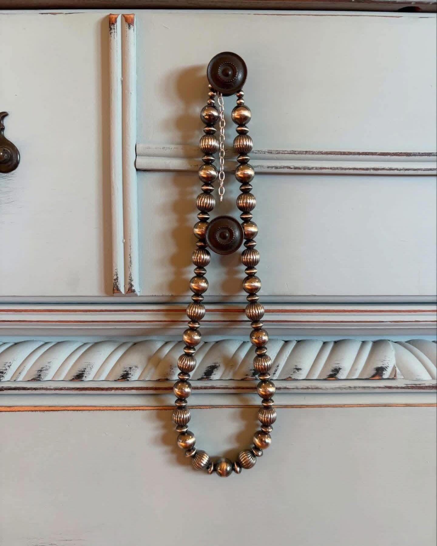 18-21” 10mm Mixed Navajo Pearl Necklace
