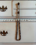 29.5-32.5” Purple Spiny Oyster & Navajo Pearl Necklace
